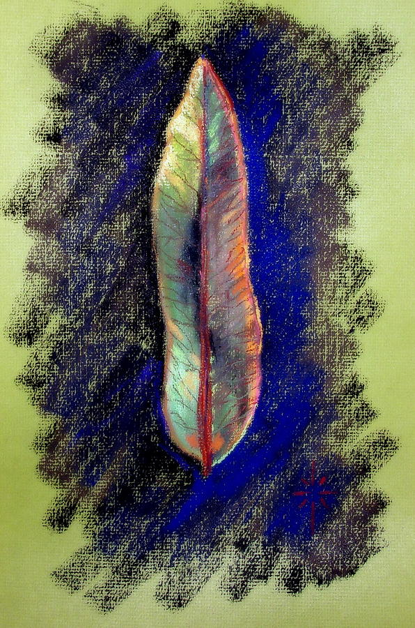 A Leaf Painting by Jodie Marie Anne Richardson Traugott          aka jm-ART