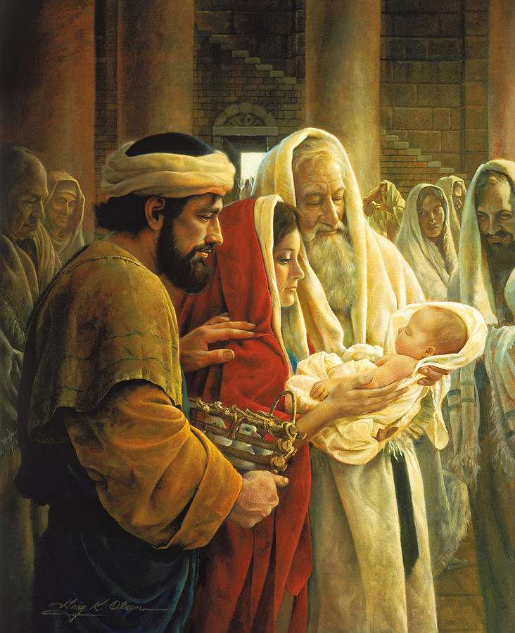 Christmas Painting - A Light to the Gentiles by Greg Olsen