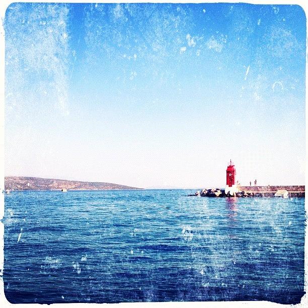 Summer Photograph - A #lighthouse In The #city Of #krk - by Jessica Gullasch