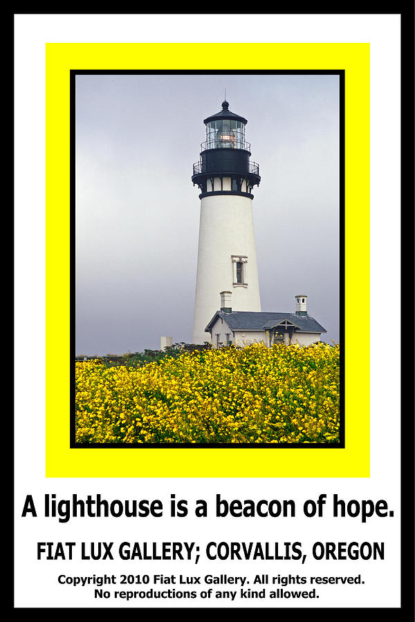 A Lighthouse is a Beacon Photograph by Michael Moore
