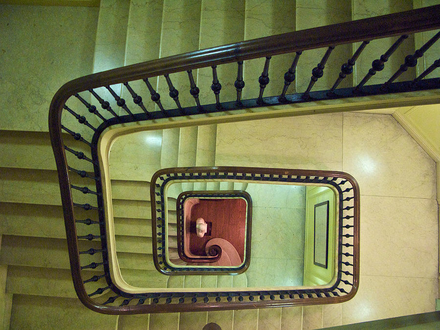 A Literary Staircase 2 Photograph by Cornelis Verwaal