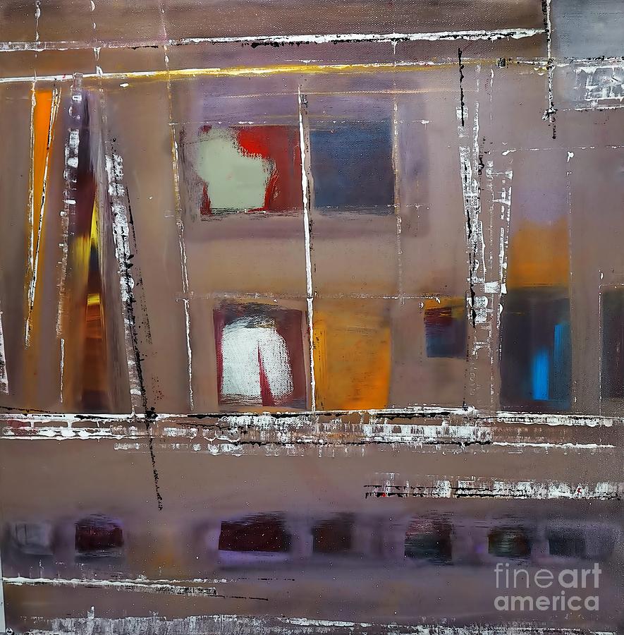 Abstract Painting - A Little Bit   All by Johnny Johnston