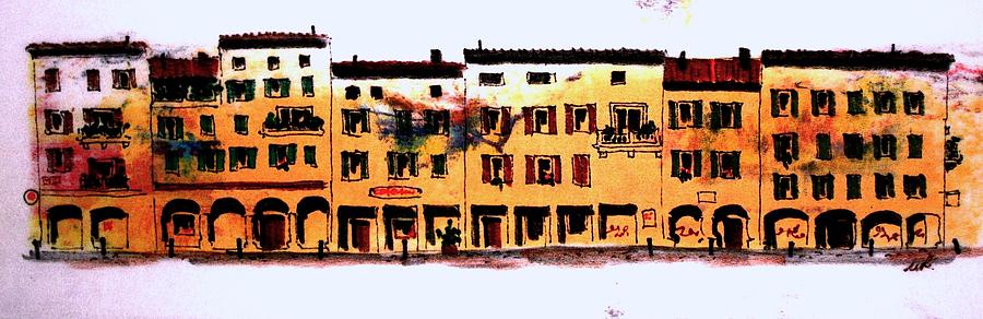 A Little Bit of Bologna Drawing by William Renzulli