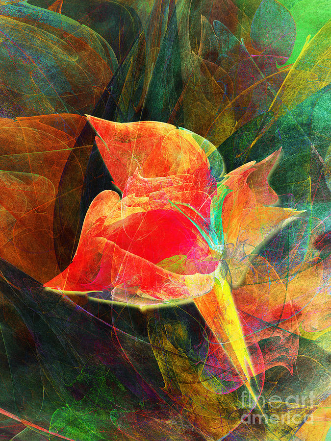 A Little Flower 2 Digital Art by Klara Acel
