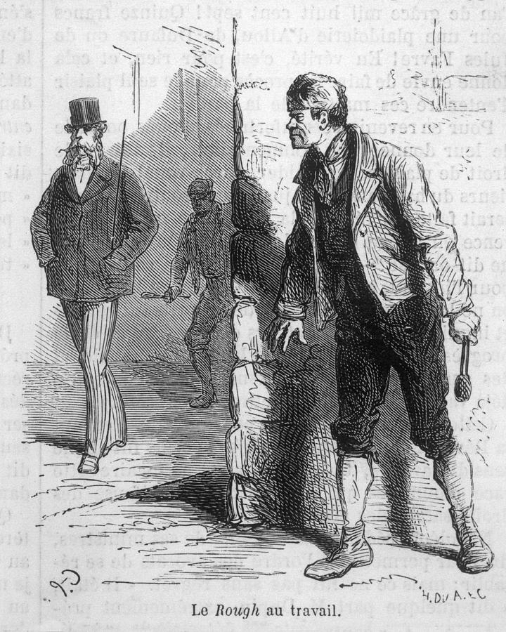 A London Rough & His Accomplice Drawing by Mary Evans Picture Library