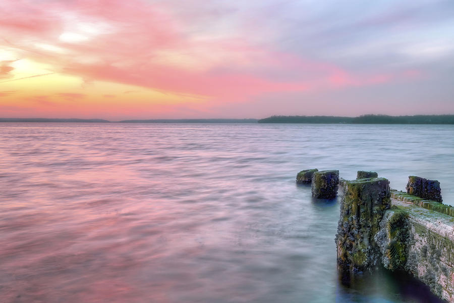 Beach Photograph - A Long Island Sunset by JC Findley