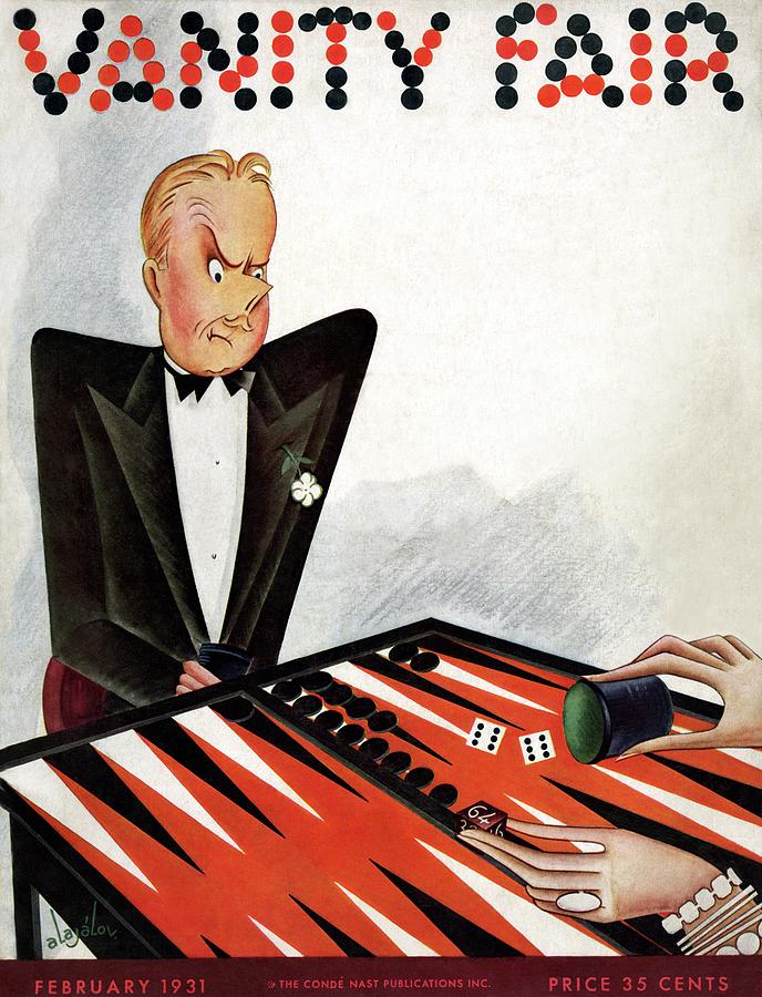 A Magazine Cover For Vanity Fair Photograph by Constantin Alajalov A Magazine Cover For Vanity Fair Photograph by Constantin Alajalov
