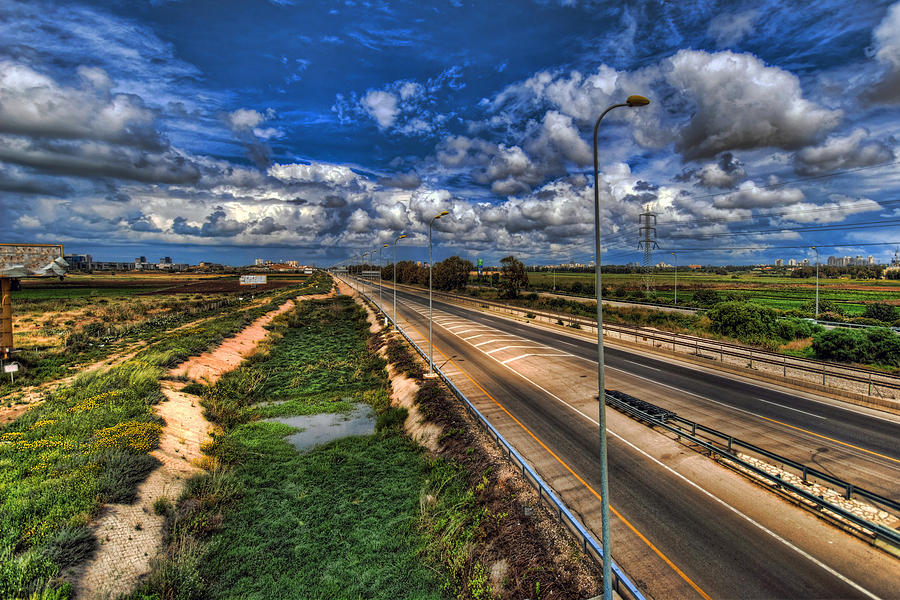 Landscape Photograph - a majestic springtime in Israel by Ron Shoshani