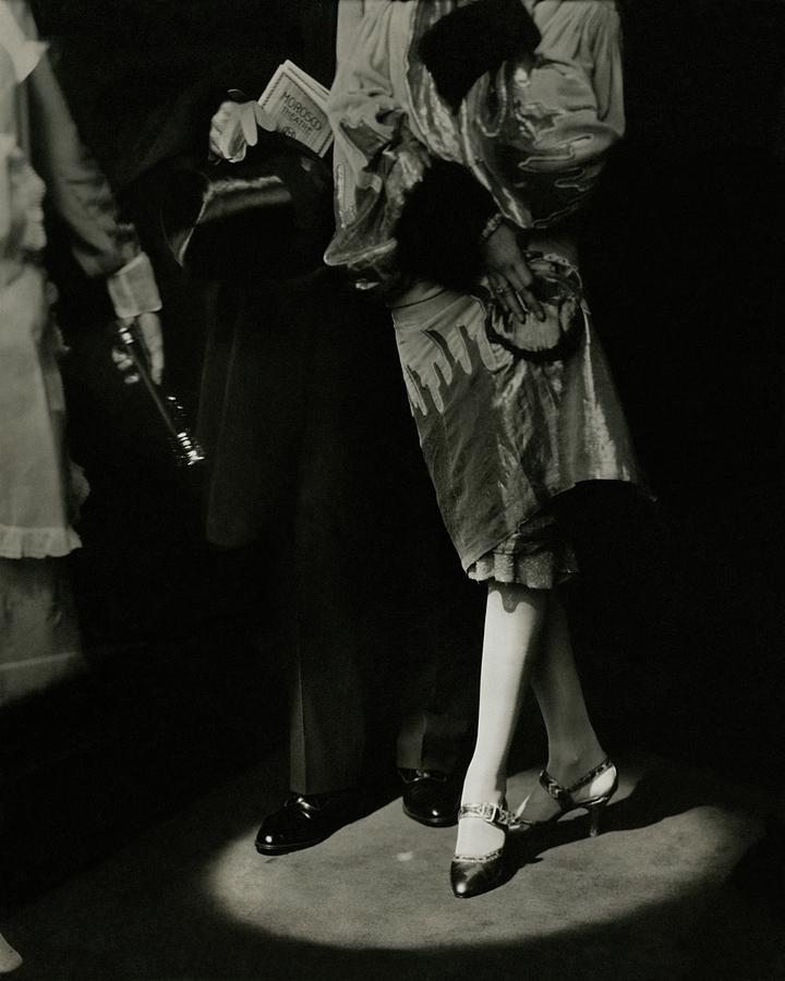 A Male And Female Model Photograph by Edward Steichen
