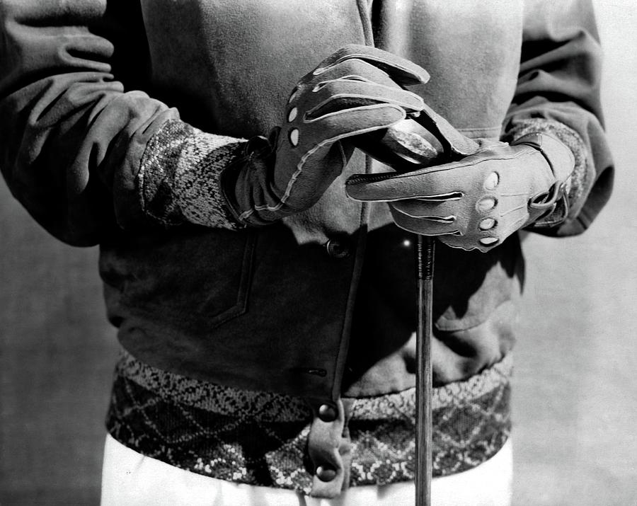 A Man Wearing Gloves Photograph by Edward Steichen