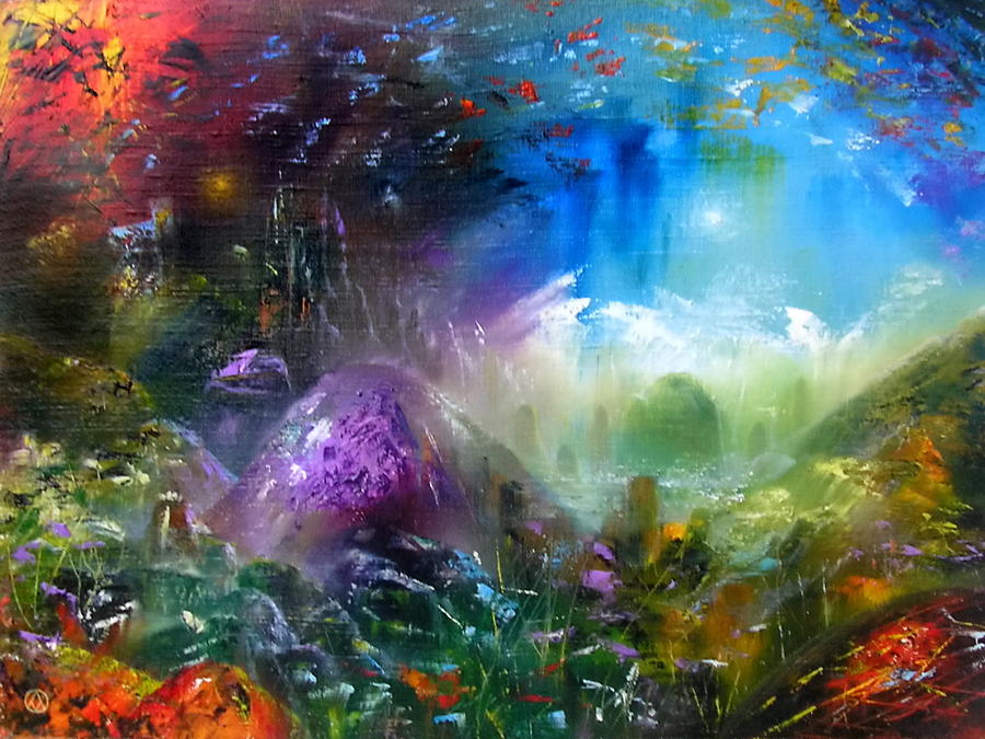 Flower Painting - A Midsummer Nights Dream by Aleksandr  Mikushev