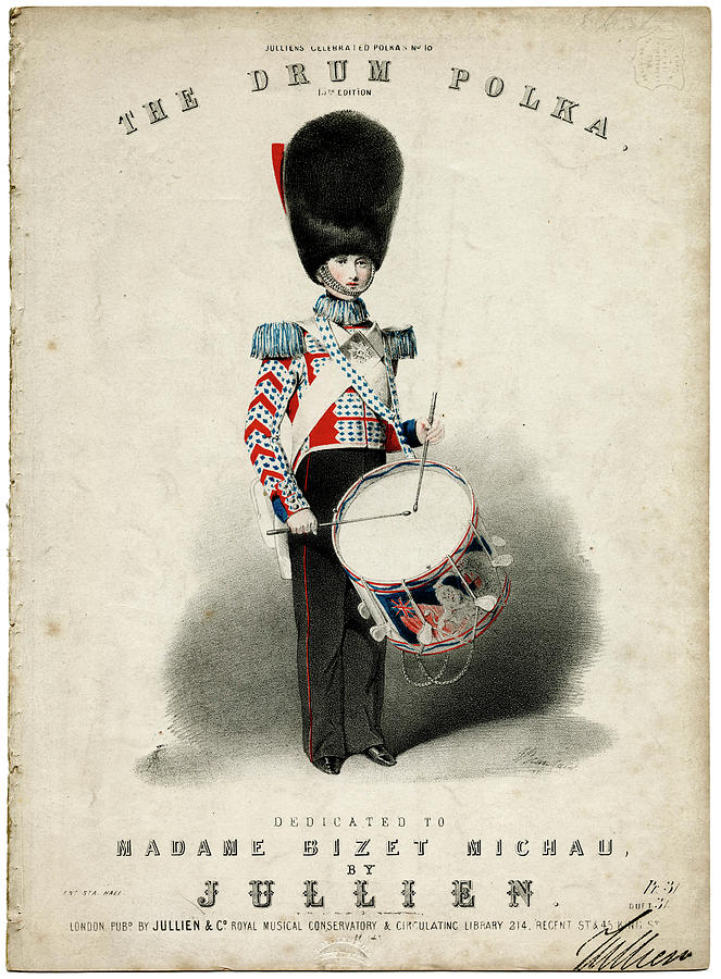 A Military Drummer Boy Drawing By Mary Evans Picture Library