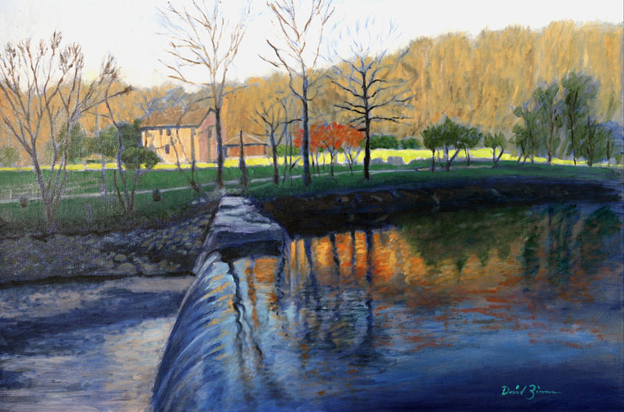 A Millers Creek Painting by David Zimmerman