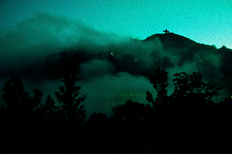 A Misty Evening Digital Art