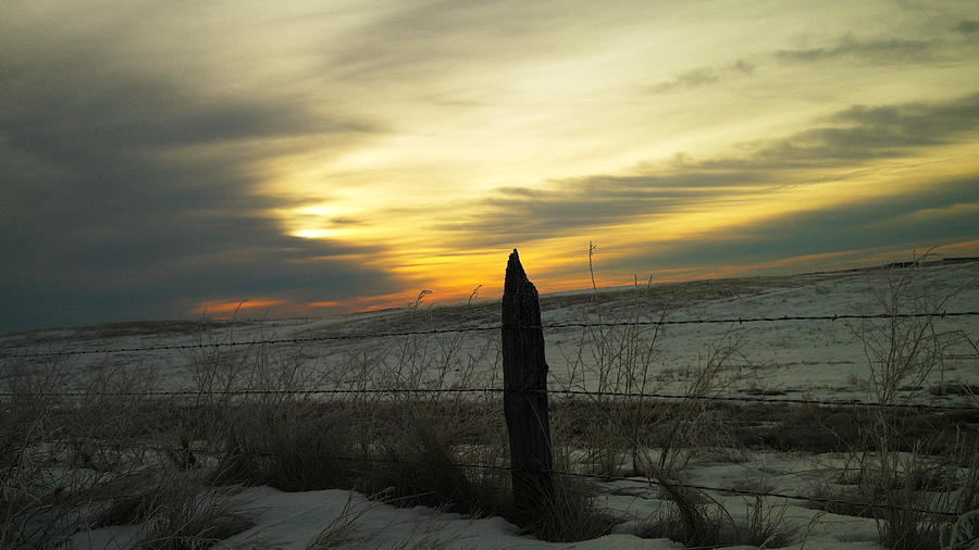 A Montana Sunrise Photograph by Jeff Swan