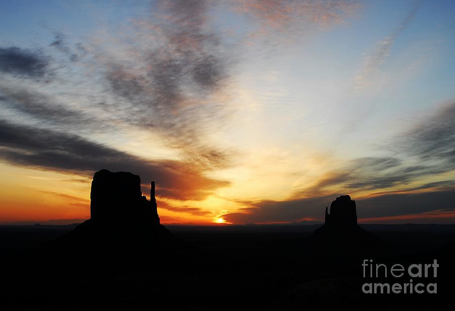 A Monumental Sunrise Photograph by Mel Steinhauer