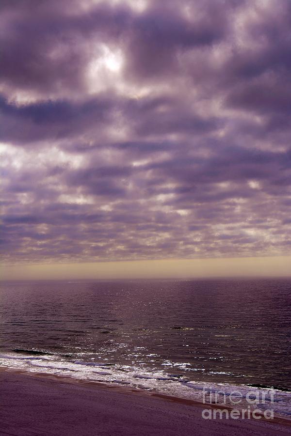 A Moody Gulf of Mexico Photograph by Henry Kowalski