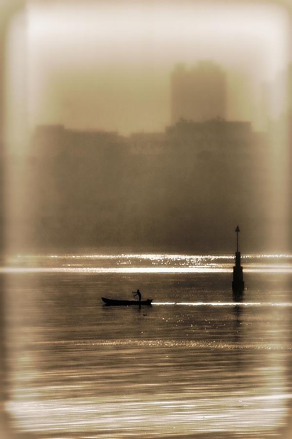 Boat Photograph - A Morning Paddle by Henry Kowalski