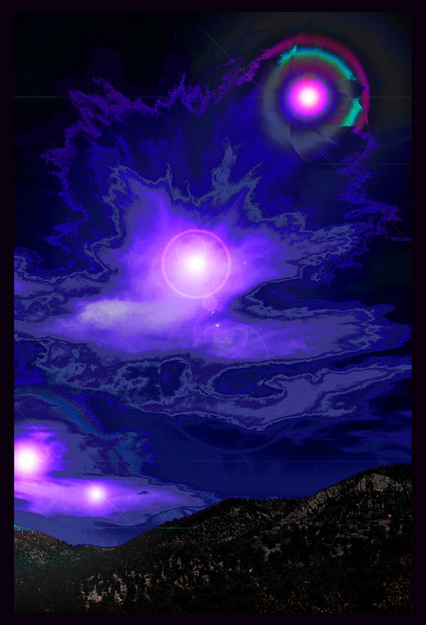 Visionary Photograph - A Most Irregular Evening by Susanne Still Visionary Photograph - A Most Irregular Evening by Susanne Still