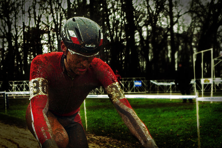Cool Photograph - A Muddy Day to Ride A Bike by Kristopher S