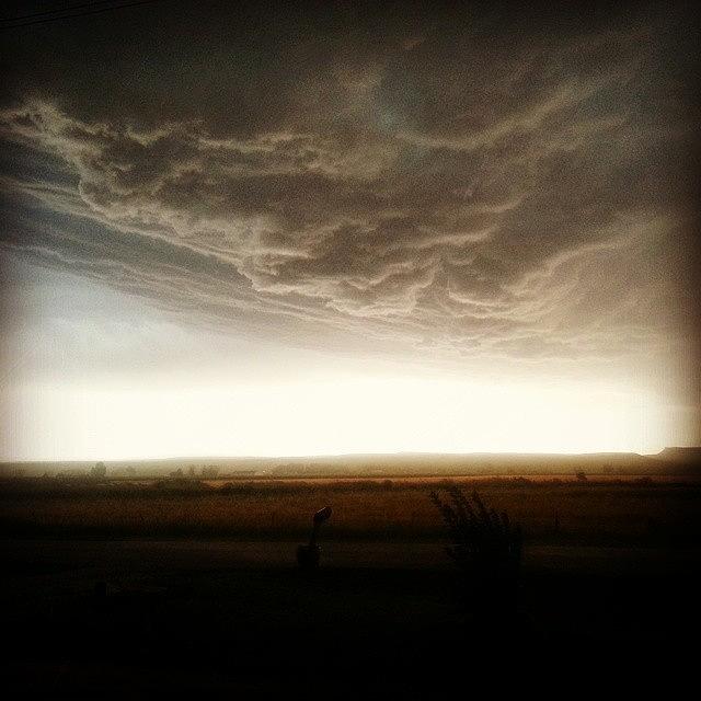 Storm Photograph - Heavy Hitter by Denette Jacobson