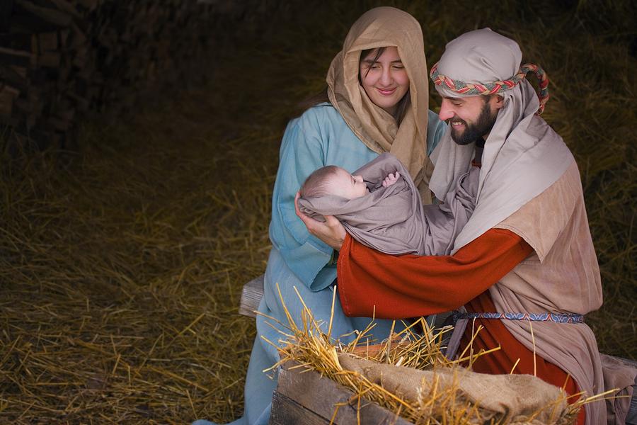 A nativity scene Photograph by Design Pics/Don Hammond