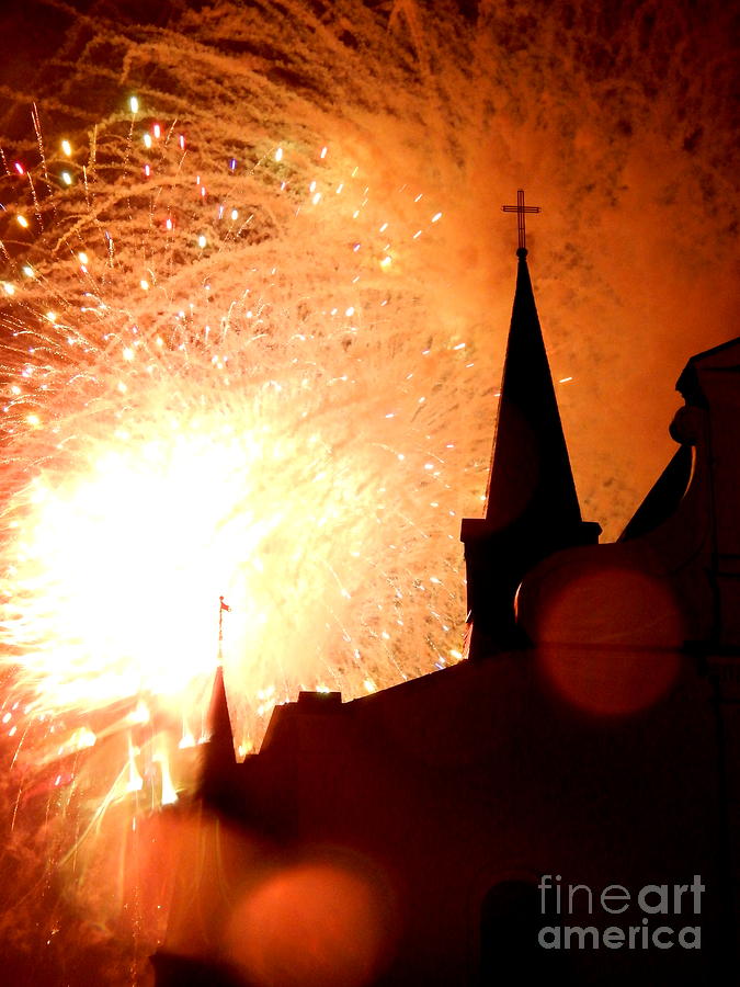New Orleans St. Louis Cathedral A New Day A New Year In Louiisana Photograph