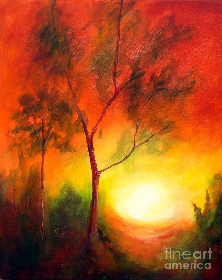 A New Day Painting by Alison Caltrider