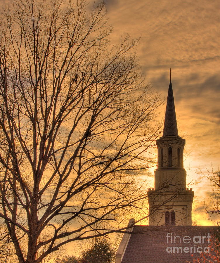 Old Church Photograph - A New Day by Jonathan Harper