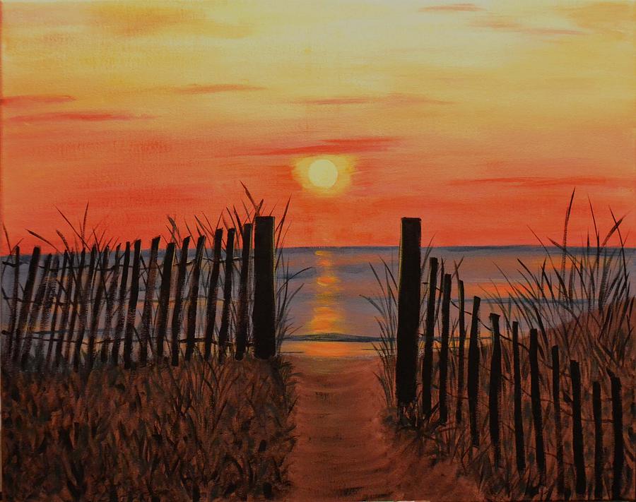 A New Day Painting by Nancy Sisco