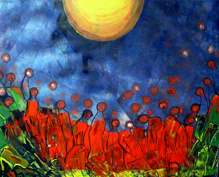 Sun Painting - A New Day by Pilar Martinez-Byrne Sun Painting - A New Day by Pilar Martinez-Byrne