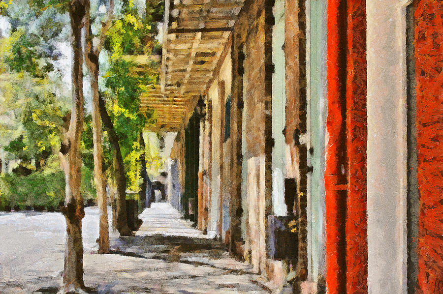 A New Orleans Alley Photograph by Alexandra Till