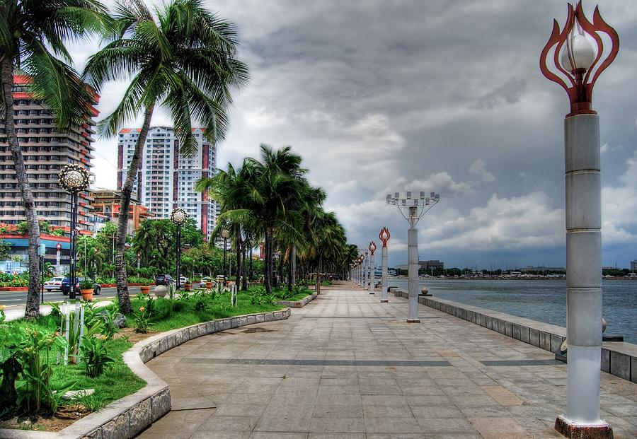 A Nice Walk On The Bay Photograph by Rex Montalban Photography