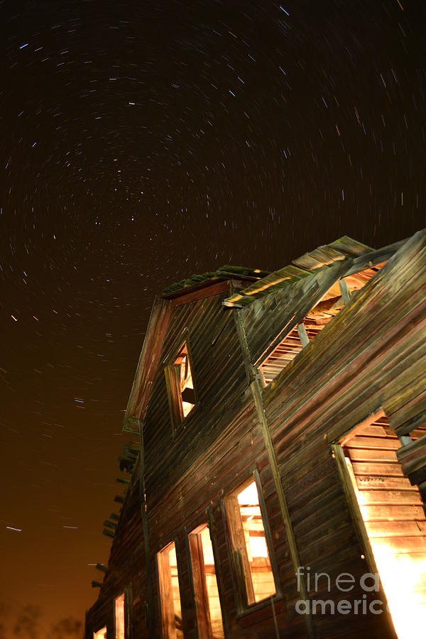 Star Trails Photograph - A Night At Haynes Ranch II by Phil Dionne