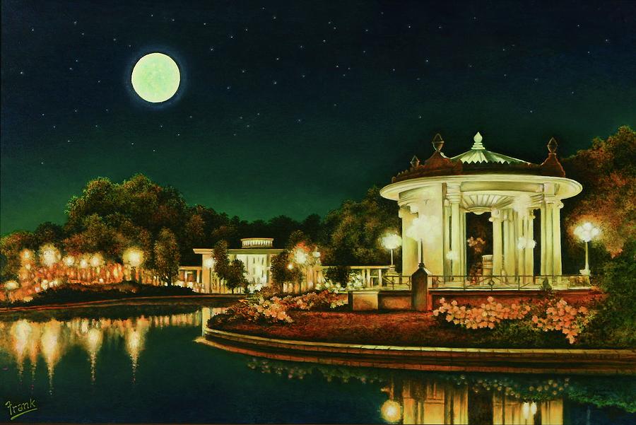 A Night at the Muny Painting by Michael Frank