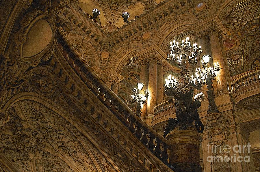 Paris Photograph - A Night at the Opera II by Louise Fahy