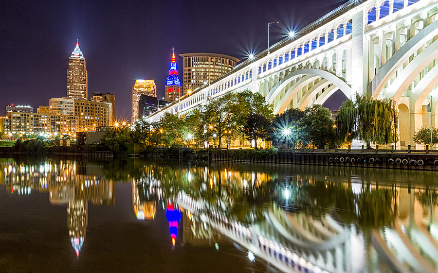 A night out in Cleveland Photograph by Jared Perry - Fine Art America