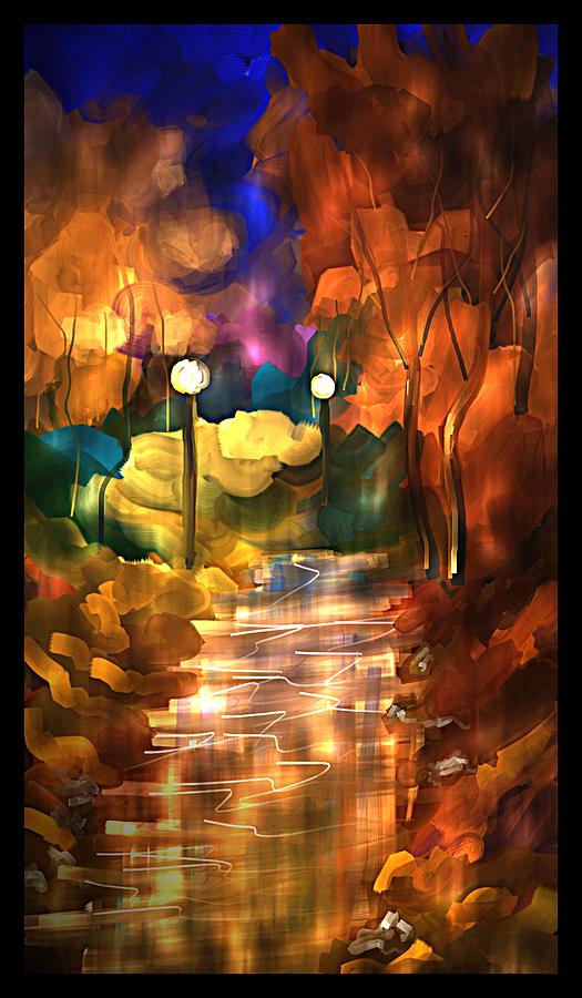 A Night To Reflect Painting by Steven Lebron Langston