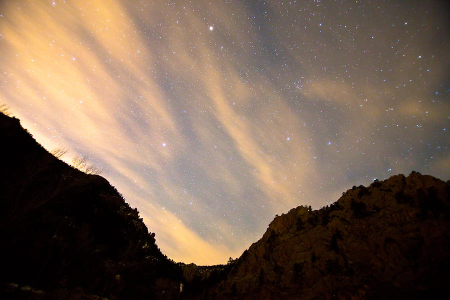 A Night Up The Canyon Photograph