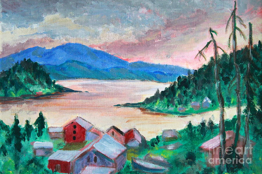 Algonquin Park Painting - A Painters Country A Y Jackson Inspired by Sherrill McCall