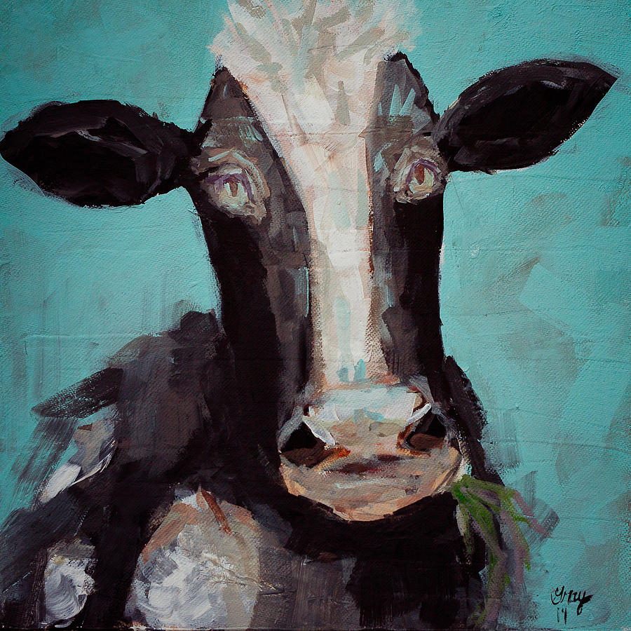 A Painting A Day #5 Farm Animal Painting Painting by Gray  Artus
