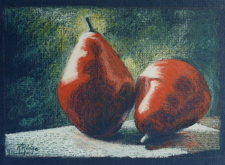 A Pair of Pears Painting by Kay Ridge