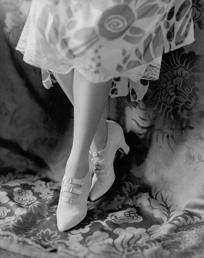 A Pair Of White Shoes Photograph by Edward Steichen
