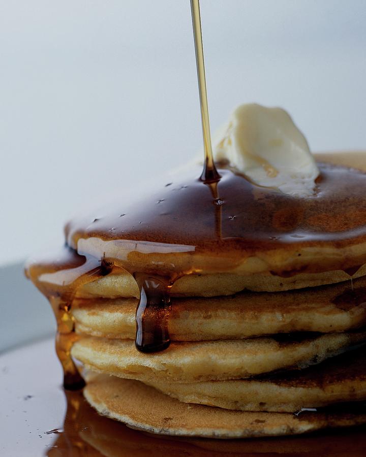 A Pancake Stack Photograph by Romulo Yanes