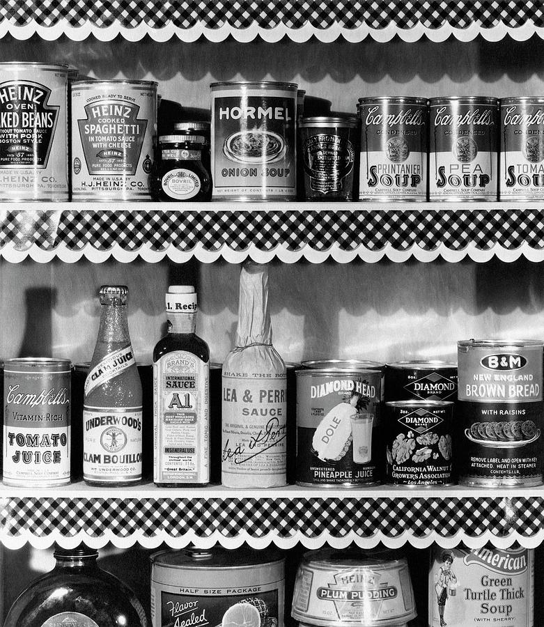 A Pantry Filled With Food Photograph by Peter Nyholm A Pantry Filled With Food Photograph by Peter Nyholm