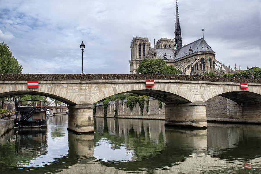 A Paris River View Photograph by Georgia Fowler