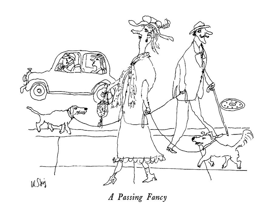 A Passing Fancy Drawing by William Steig
