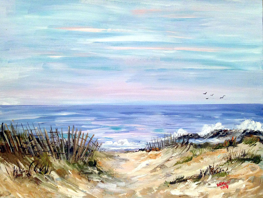 Where the Waves Are Painting by Dorothy Maier