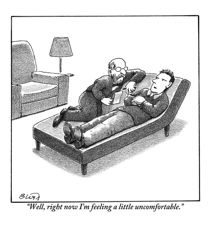 patient on psychiatrist couch
