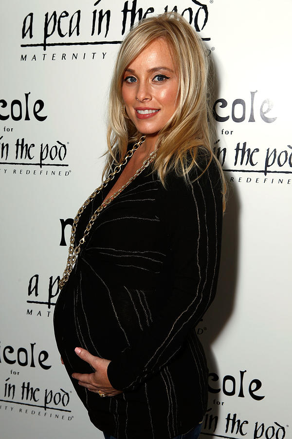 A Pea In The Pod Launch Party For The Nicole Richie Maternity Collection Photograph by Jeff Vespa